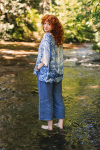 LET THE LIGHT IN BAMBOO LUX TEE TUNIC SHIRT