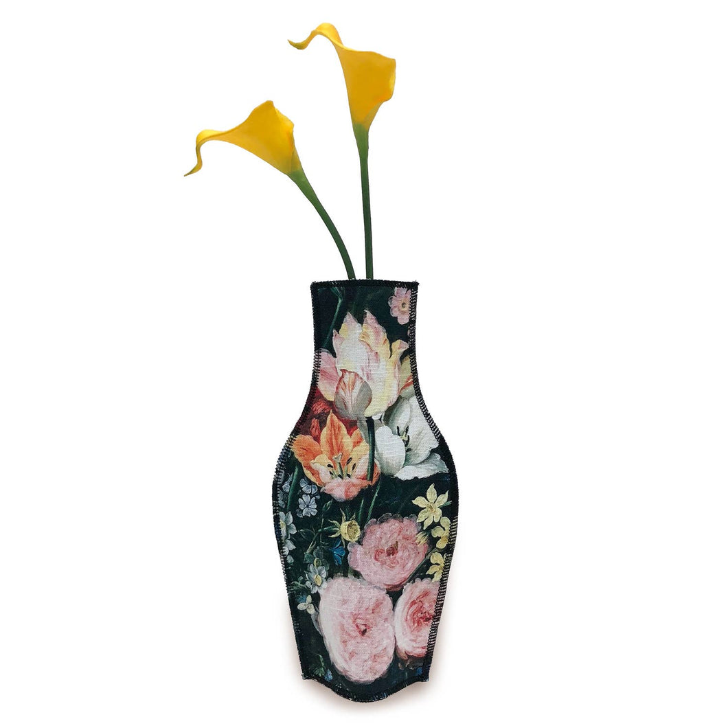 FABRIC VASE - BAROQUE FLOWERS