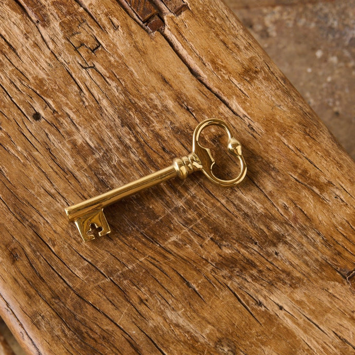 BRASS BOTTLE OPENER - VINTAGE KEY