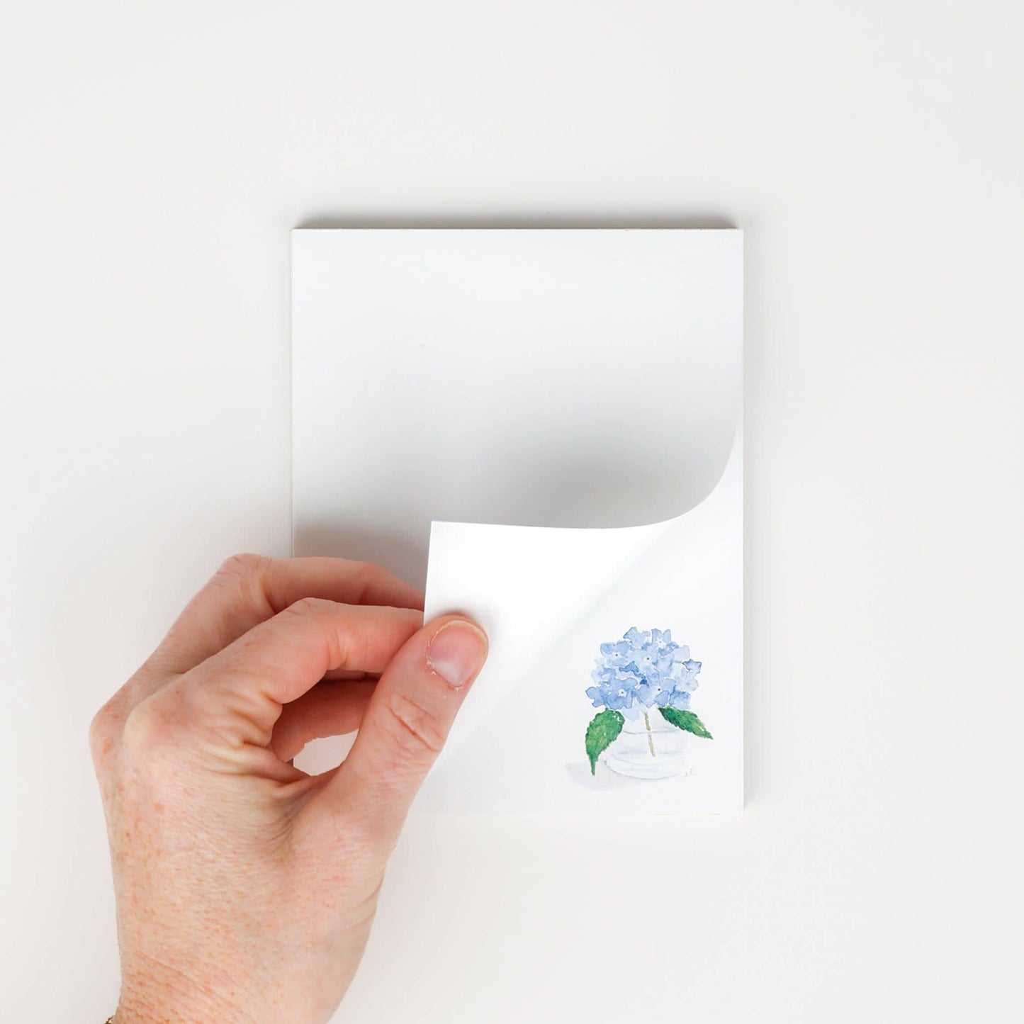 EVERYDAY NOTEPAD - HYDRANGEA