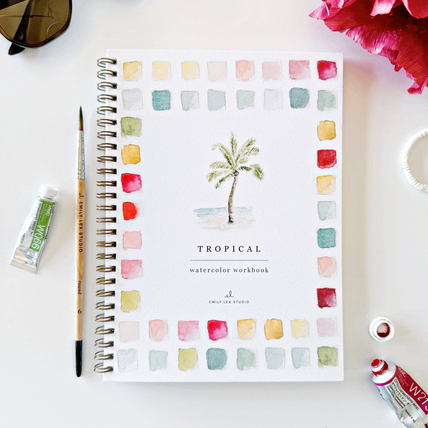TROPICAL WATERCOLOUR BOOK