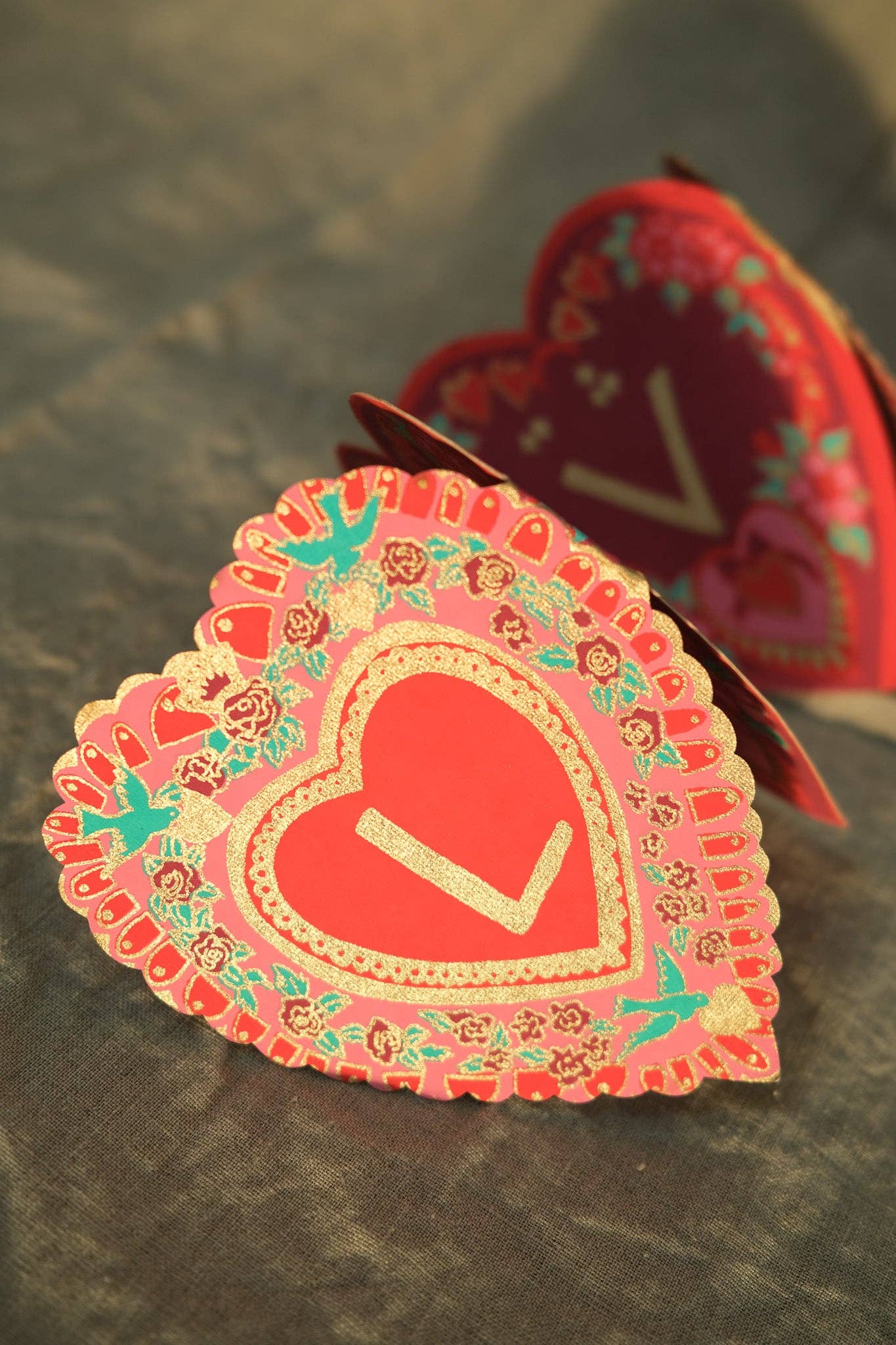 LOVE CONCERTINA GREETING CARD