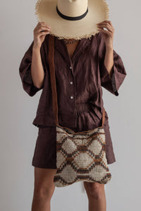 HAND WOVEN TIERRA BAG - OPEN WEAVE
