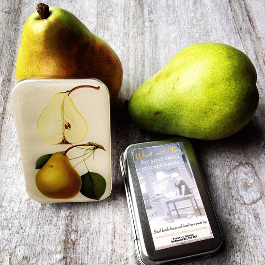 BOTANICAL PEAR NOTIONS TIN - LARGE