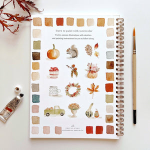 AUTUMN WATERCOLOUR WORKBOOK