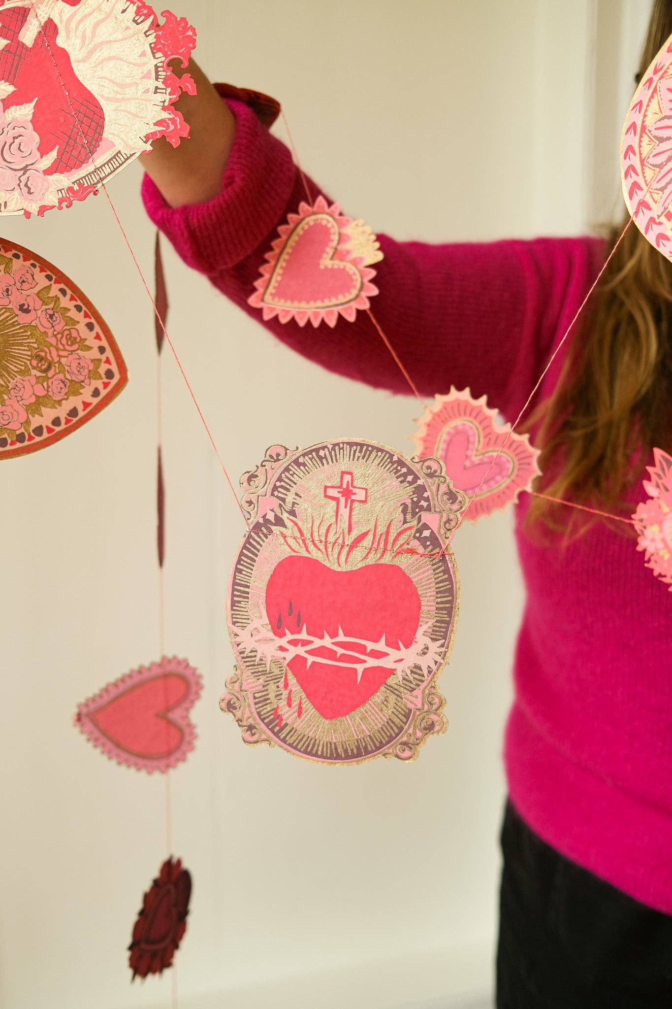 SAINT VALENTINE HEARTS GARLAND