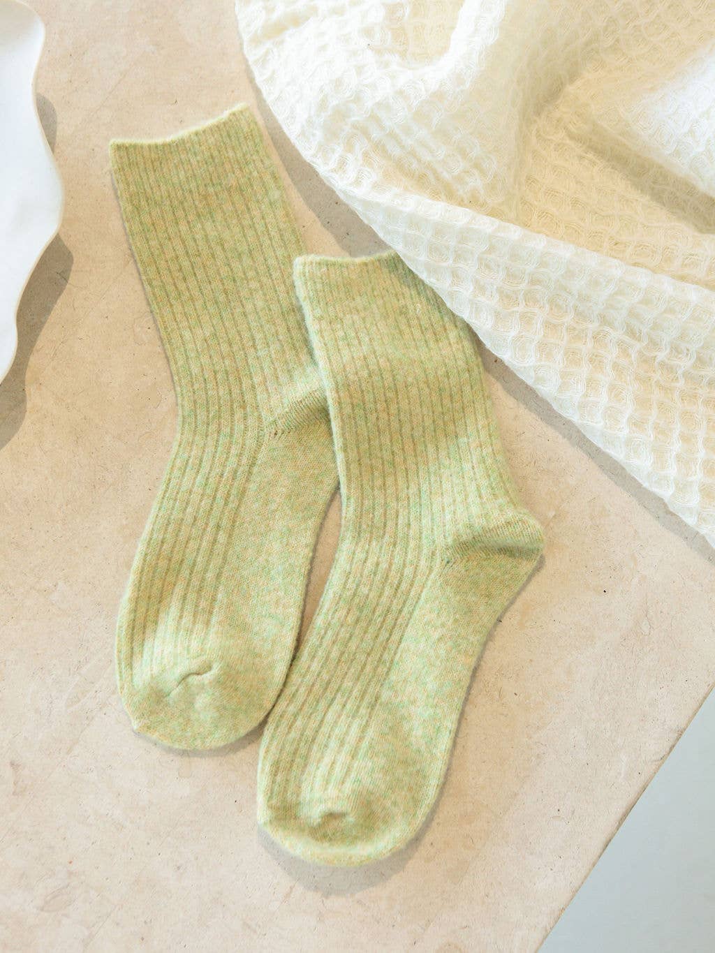 THE COMFIEST SOCKS - LIGHT SAGE S/M
