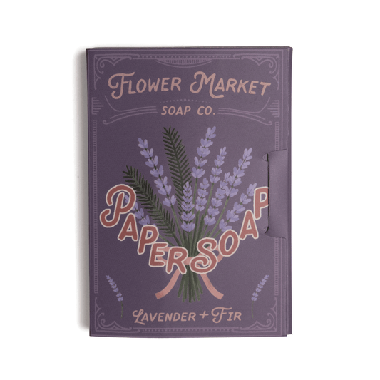 PAPER SOAP - LAVENDER + FIR