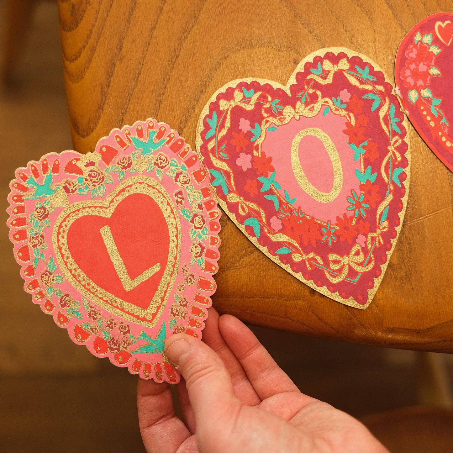 LOVE CONCERTINA GREETING CARD