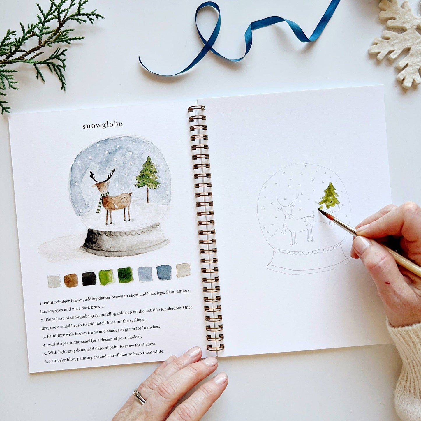 WINTER WATERCOLOUR WORKBOOK