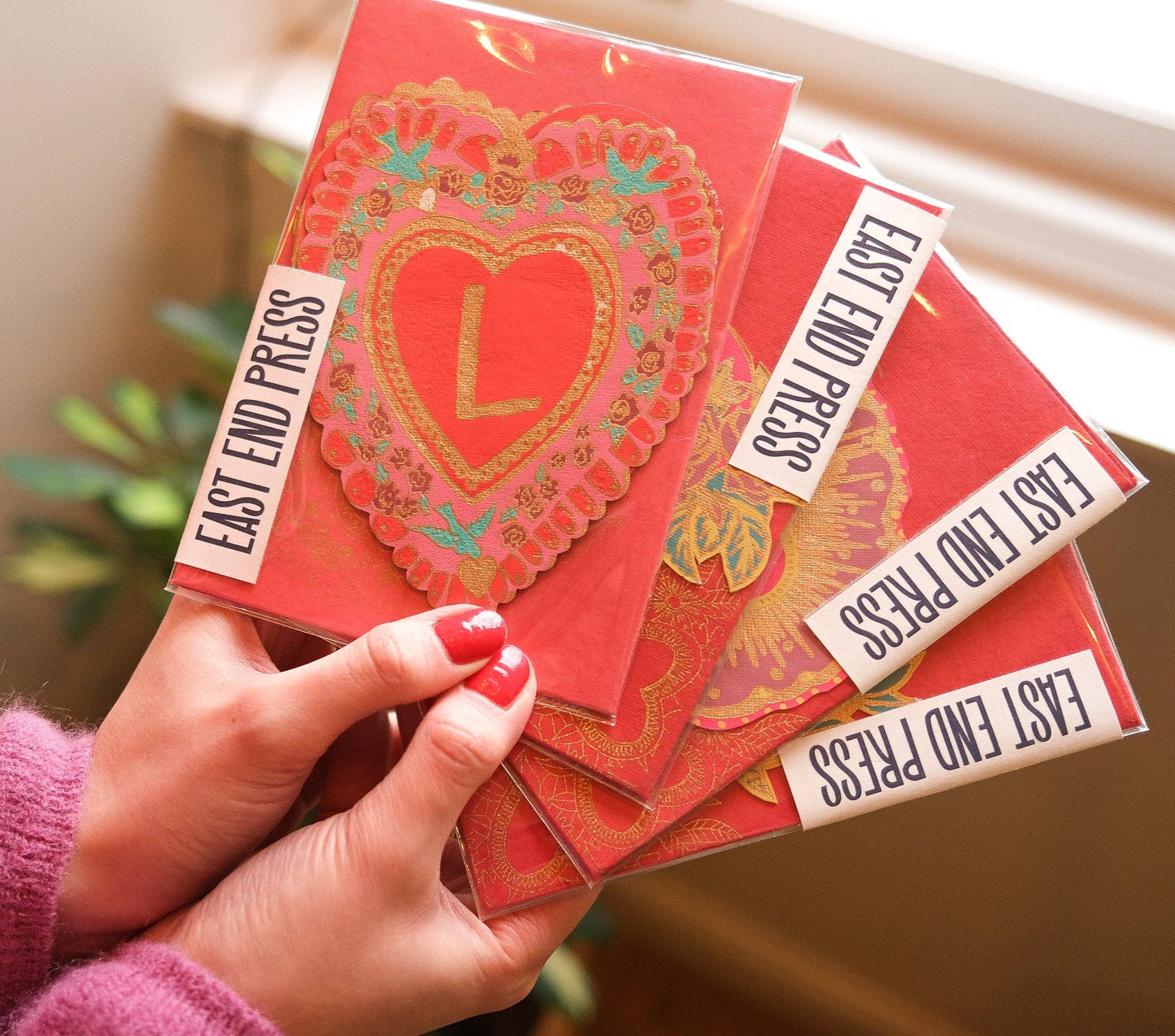 LOVE CONCERTINA GREETING CARD