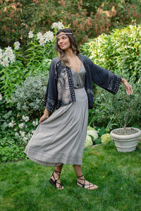 PIXIE CROPPED DUSTER - LOVE CONQUERS ALL