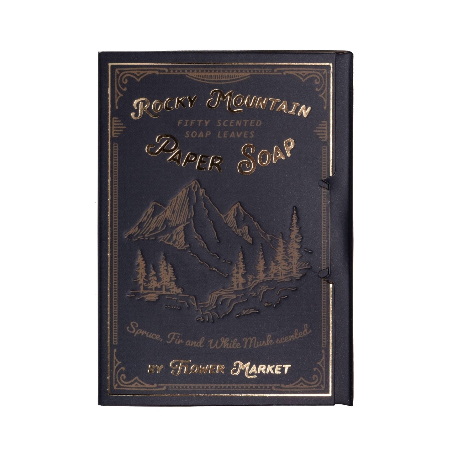 PAPER SOAP - ROCKY MOUNTAIN SPRICE, FIR & WHITE MUSK