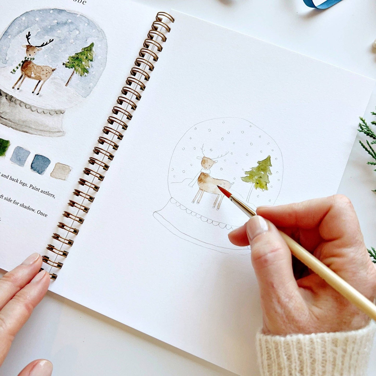 WINTER WATERCOLOUR WORKBOOK