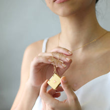 Load image into Gallery viewer, LOVE STORY LOCKET BOOK NECKLACE