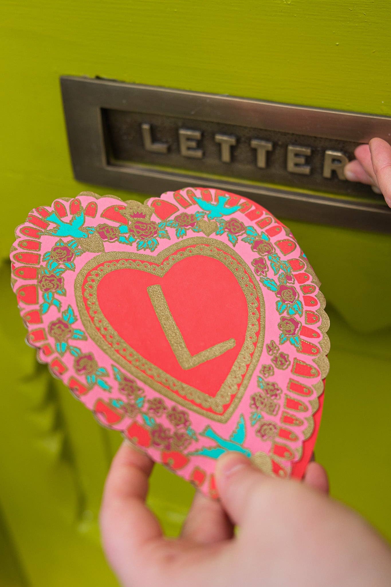 LOVE CONCERTINA GREETING CARD