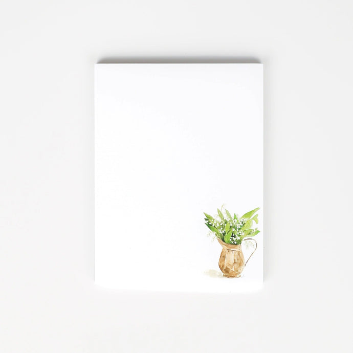 EVERYDAY NOTEPAD - LILY OF THE VALLEY