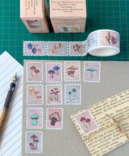 Load image into Gallery viewer, Vintage Mushroom Volume I - Stamp Washi Tape