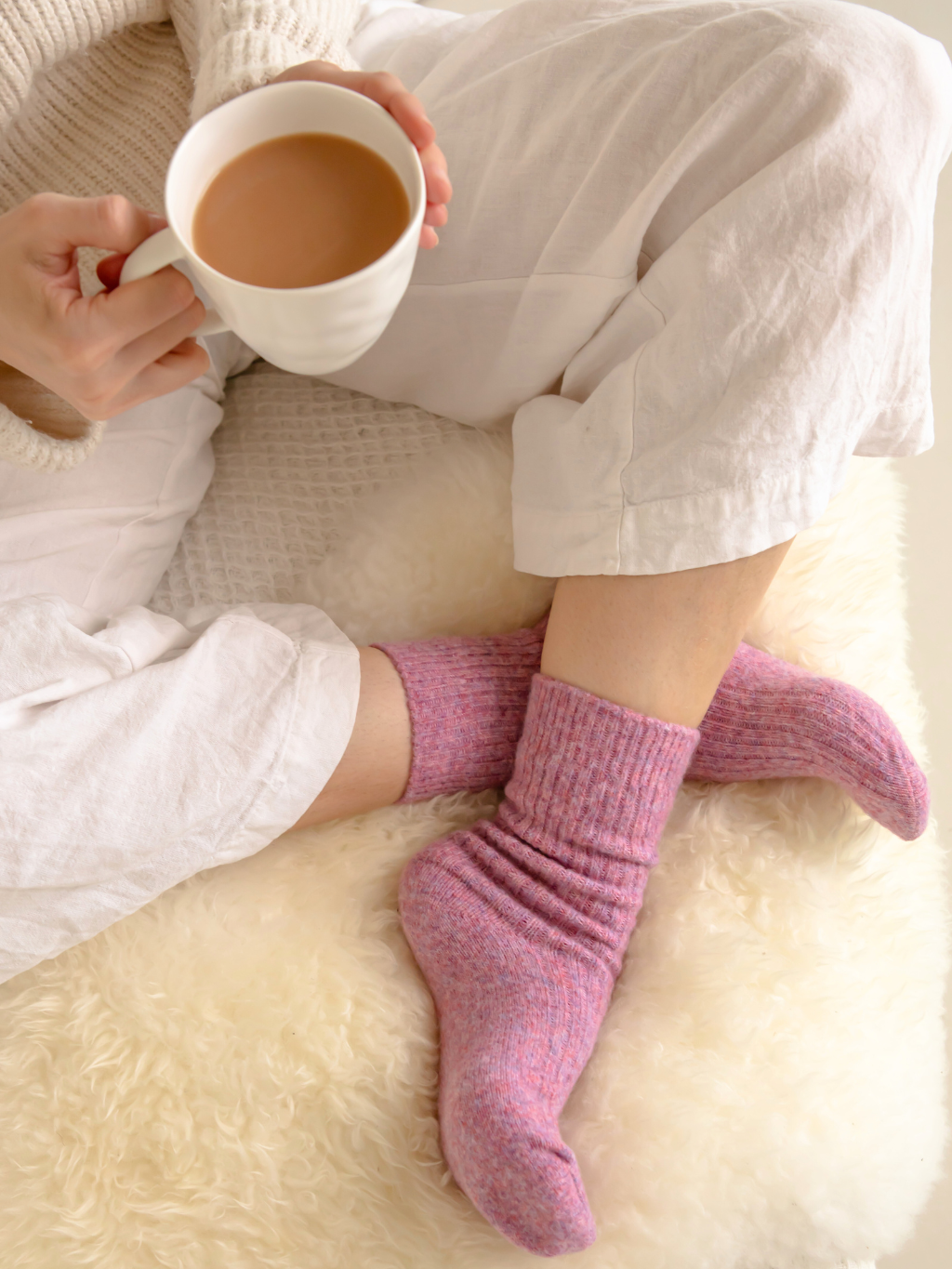 THE COMFIEST SOCKS - HEATHER ROSE S/M