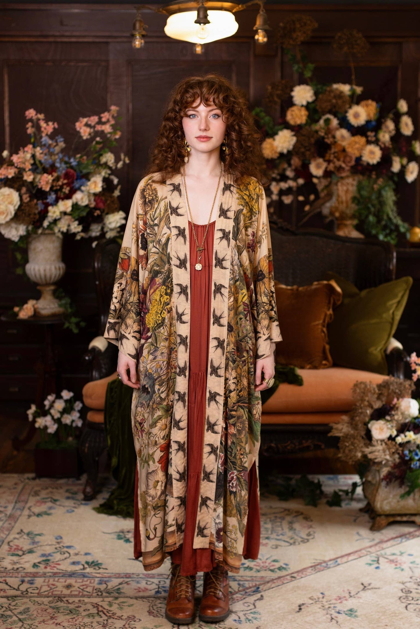 GOLDEN HOUR OPERS DUSTER ROBE