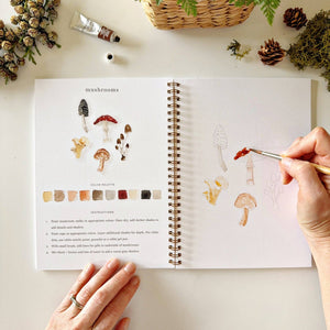 WOODLAND WATERCOLOUR WORKBOOK