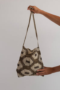 HAND WOVEN TIERRA BAG - OPEN WEAVE