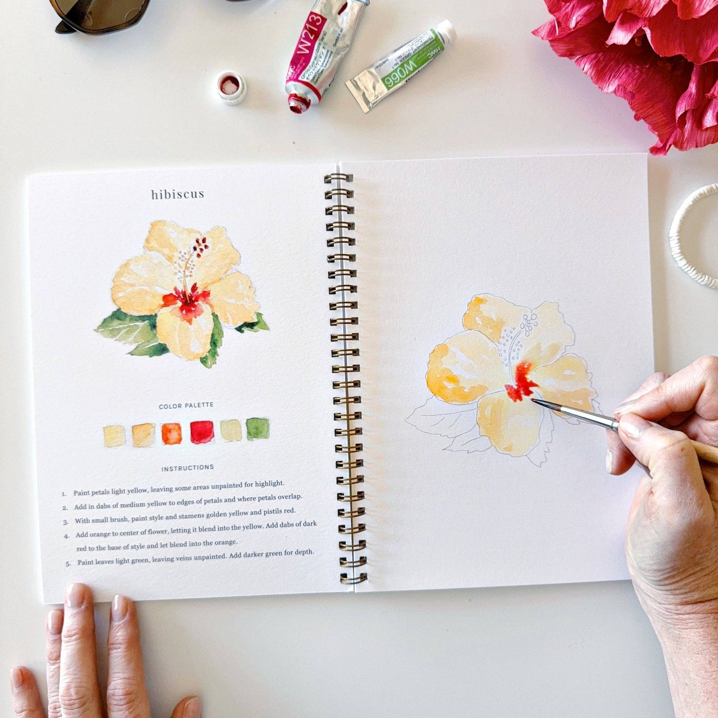 TROPICAL WATERCOLOUR BOOK
