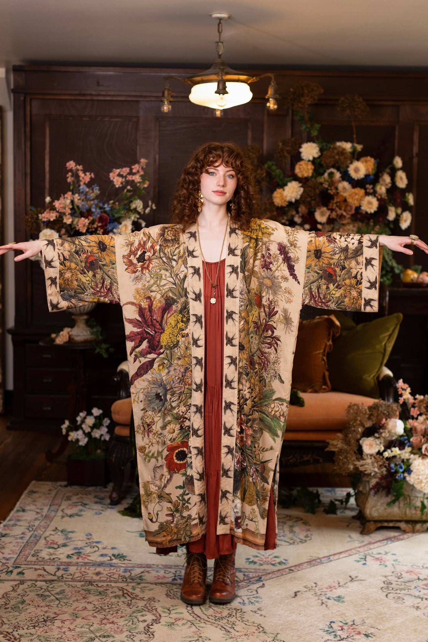 GOLDEN HOUR OPERS DUSTER ROBE