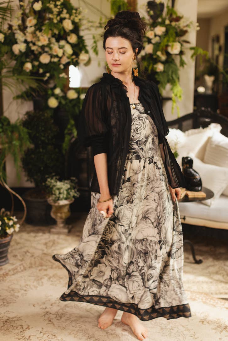 HONEY & THE MOON BOHÉME MAXI SLIP DRESS
