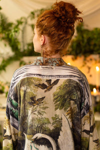 PIXIE CROPPED DUSTER - THEATRE OF DREAMS WITH SWAN