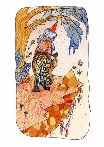 MINI PRINT - SUNSET STROLL
