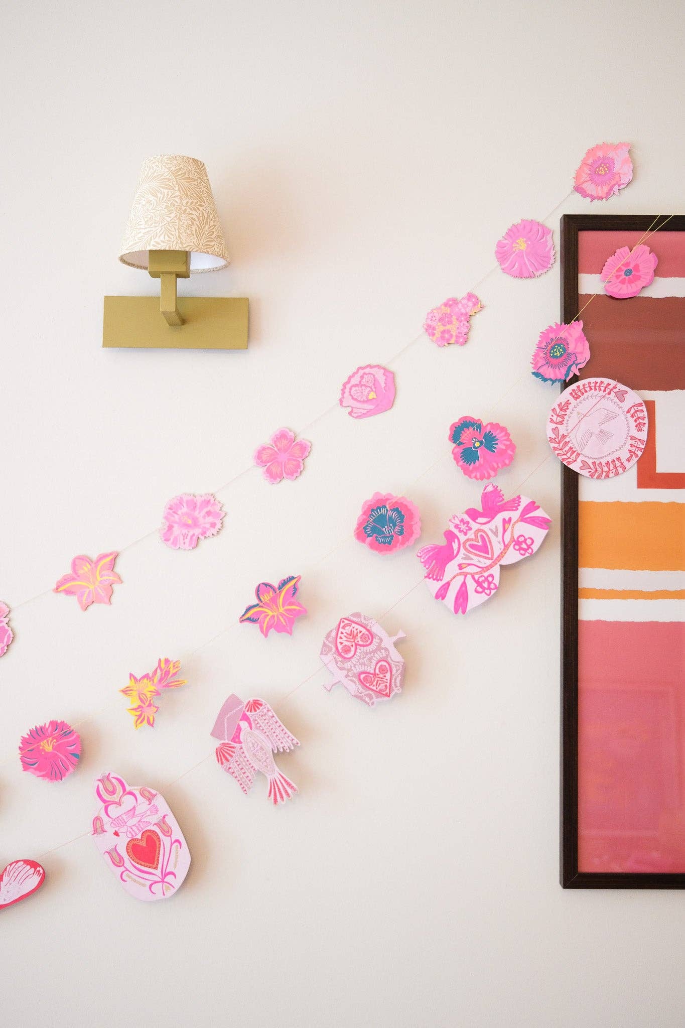 SUMMER GARDEN SEWN GARLAND