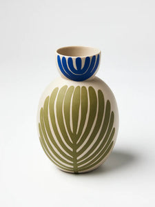 HAPPY VASE - Round Olive Fan