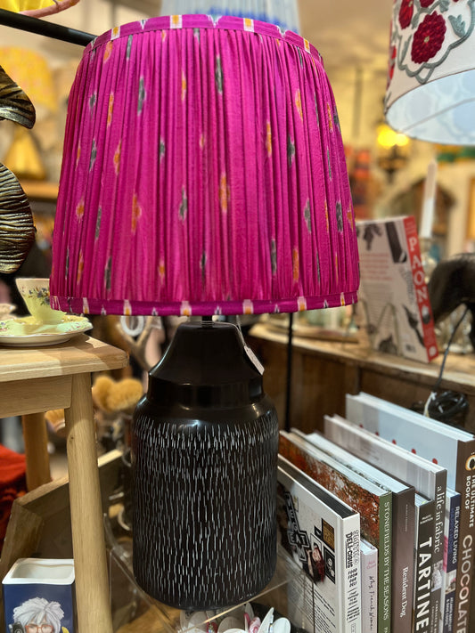 Tribal Lamp Base Black