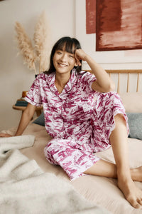 NESTING BIRD PYJAMAS - Toile