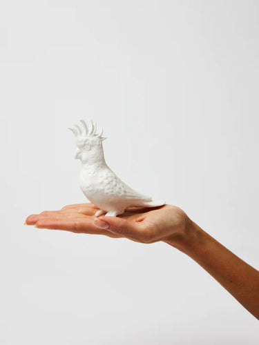Mini Porcelain Cockatoo