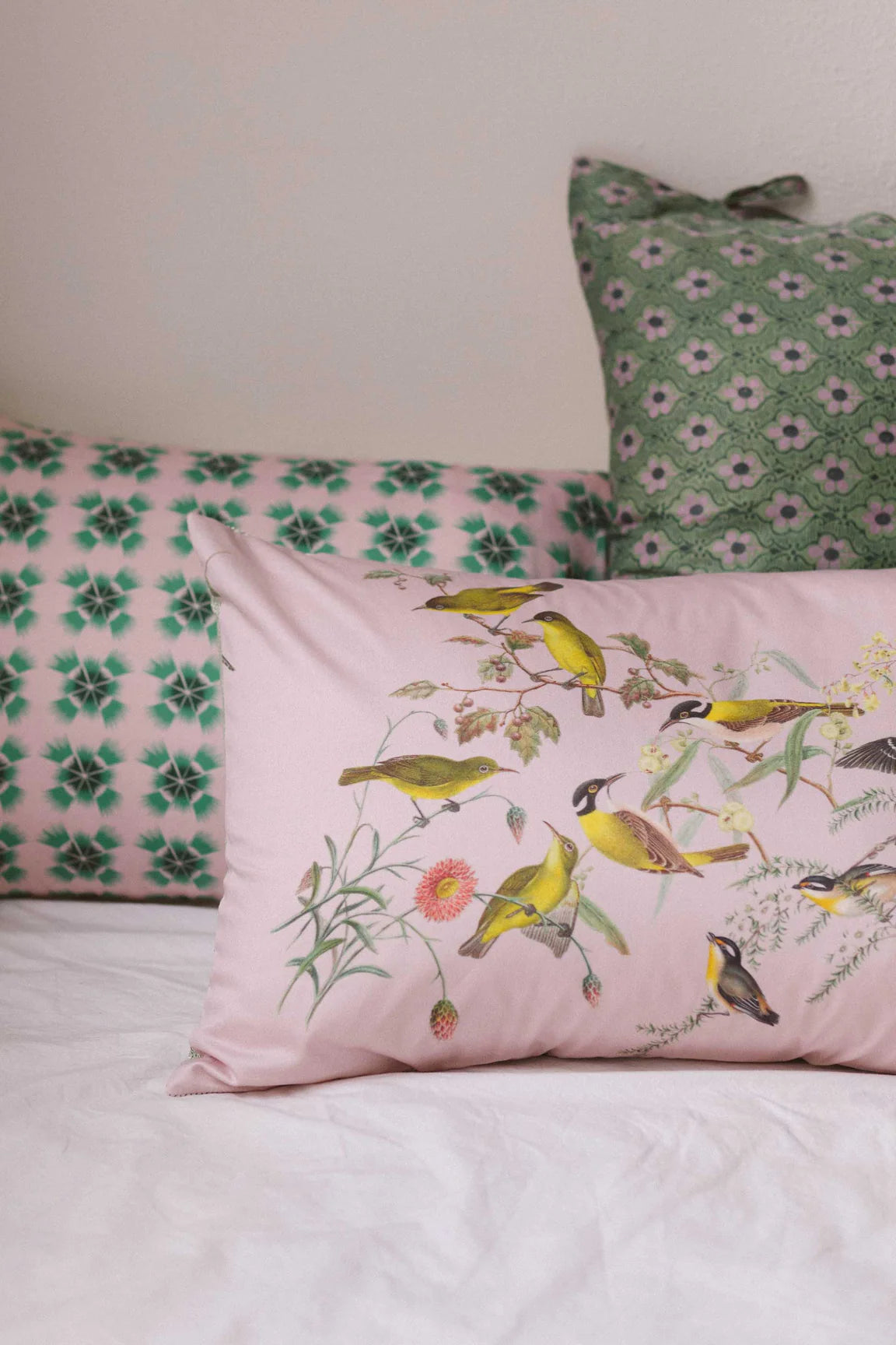 Yellow sales bird pillow