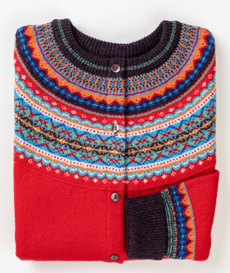 Alpine Cardigan Short - CRABAPPLE