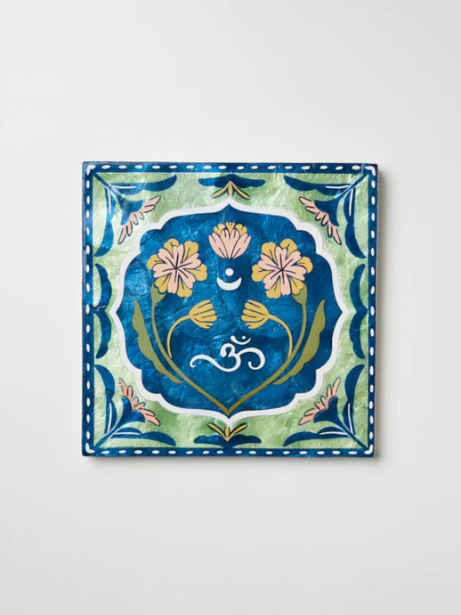 FLEUR OM GREEN WALL ART