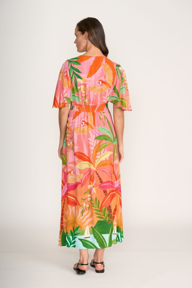 RACE FAVOURITE DRESS - SUN-KISSED