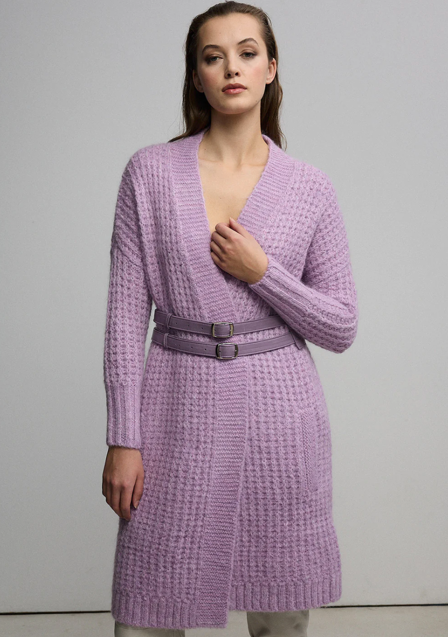 Tilly Chunky Cardi - Cosmopolitan