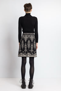 Knit Jacquard Skirt