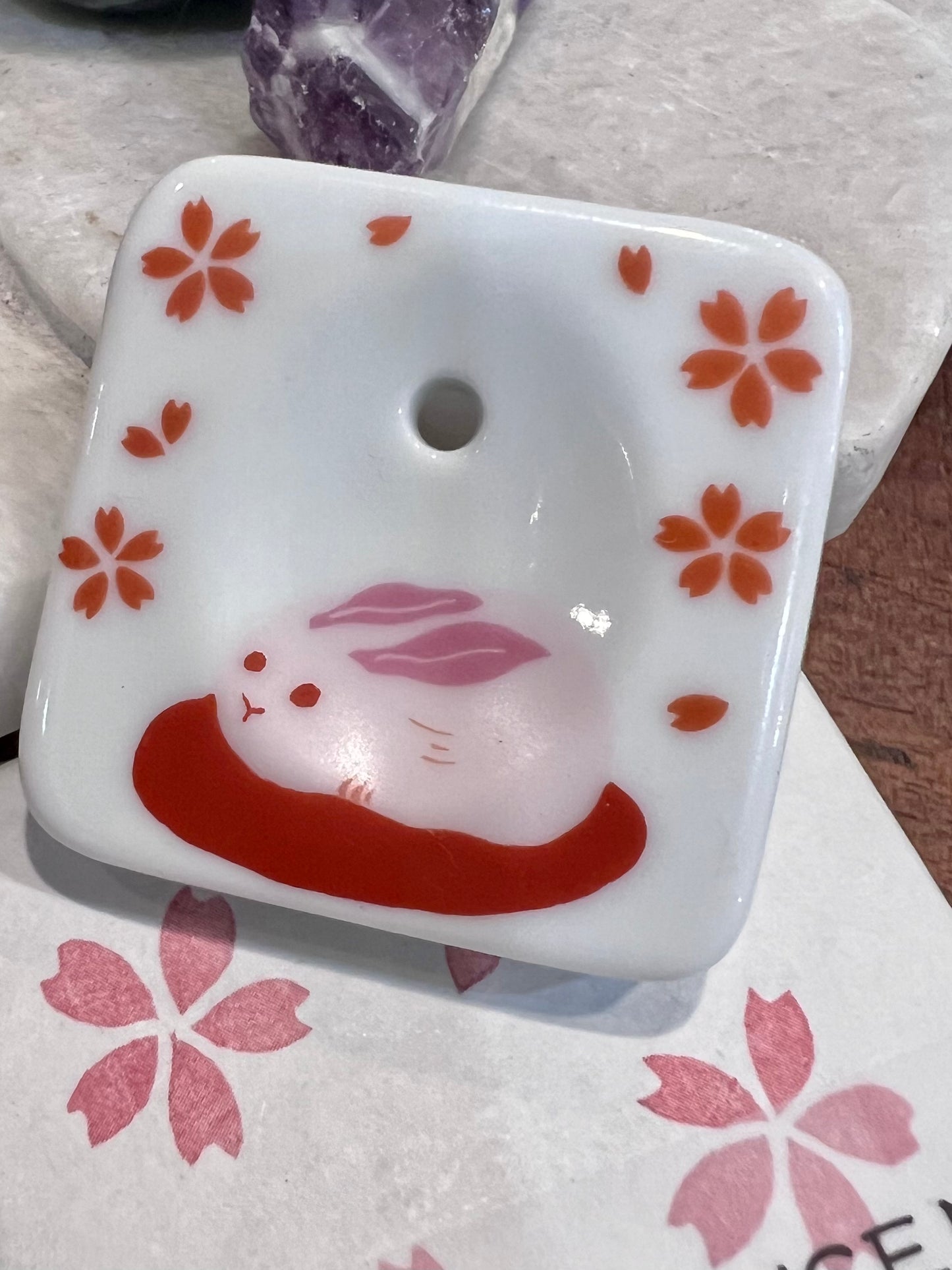 JAPANESE RABBIT INCENSE HOLDER