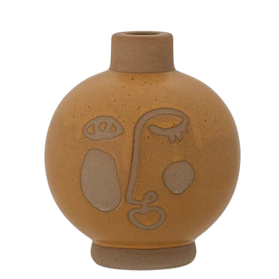 Jilian Candlestick with Face