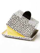 Load image into Gallery viewer, Chino Butter Dish Black Spot