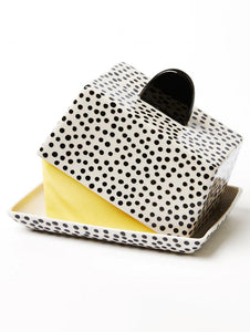 Chino Butter Dish Black Spot