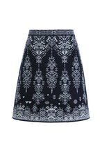 Load image into Gallery viewer, Knit Jacquard Skirt