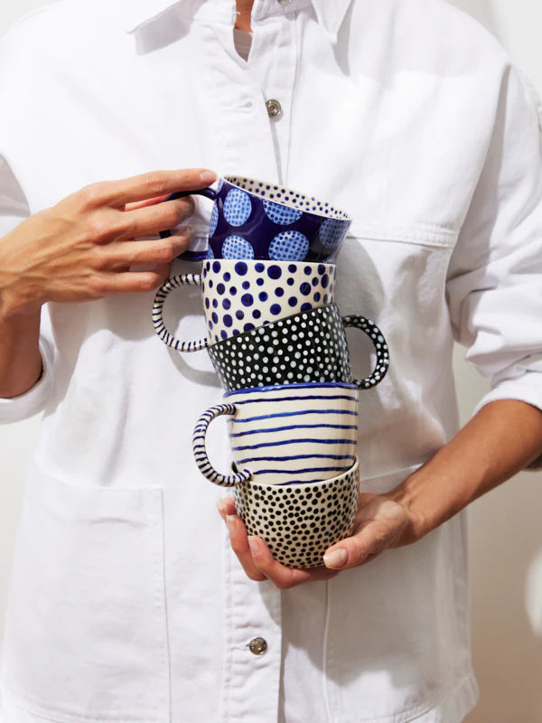 CHINO MUG - BLUE BOULDERS (SET OF 2)