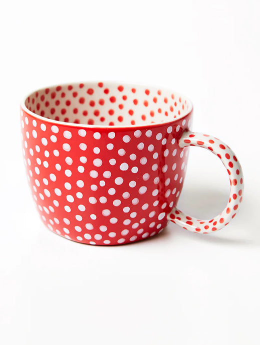 CHINO MUG - RED SPOT (SET OF 2)