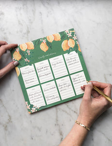 Meal Planner Notebook